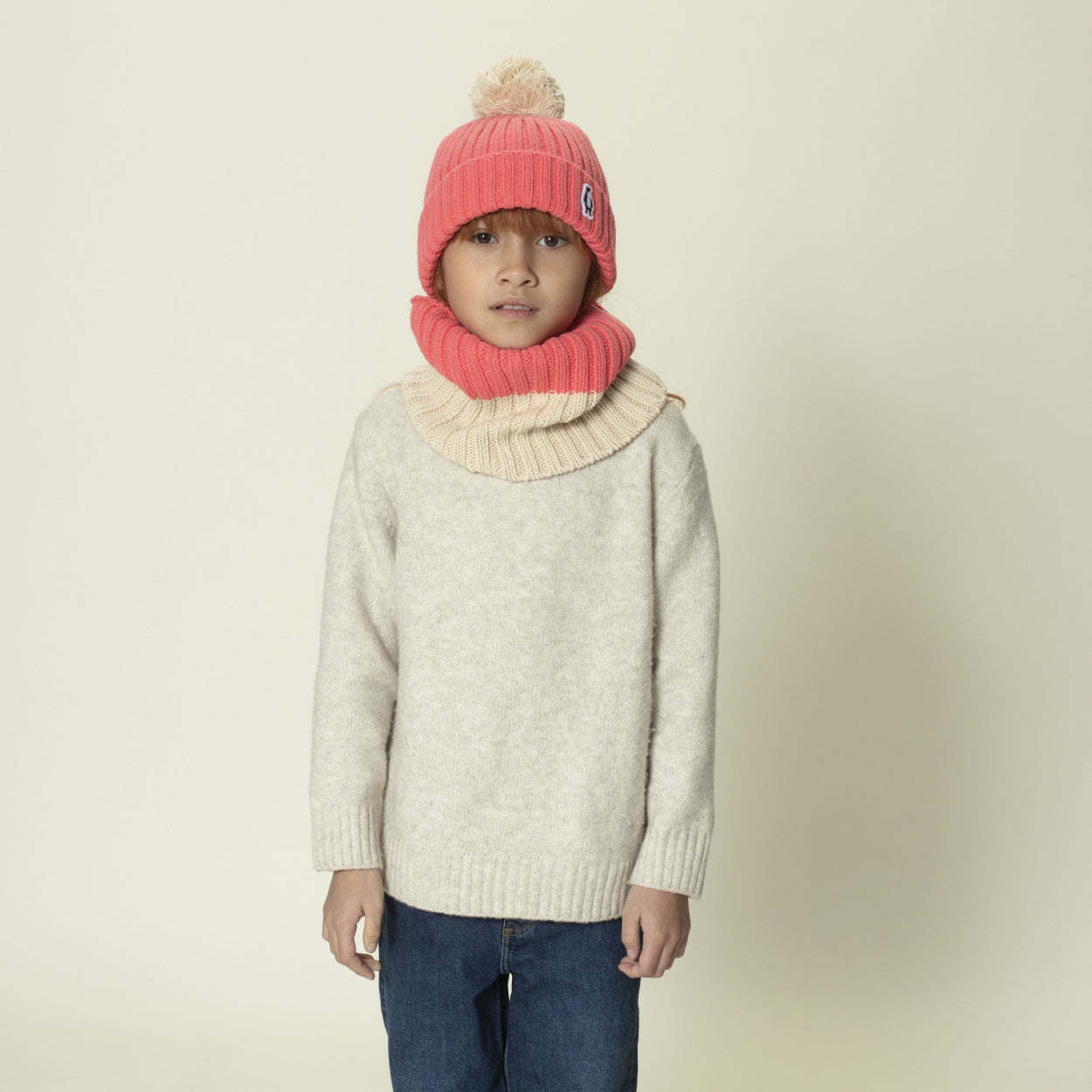 BEE REAL | CALYPSO CORAL / ECRU kids clothing on sale, GOSOAKY 2023.