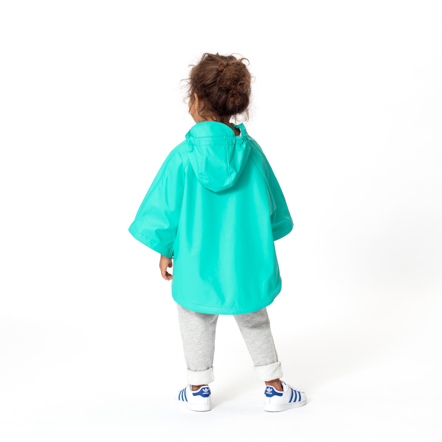 CROUCHING TIGER | POOL GREEN kids rainwear in green, GOSOAKY 2024.