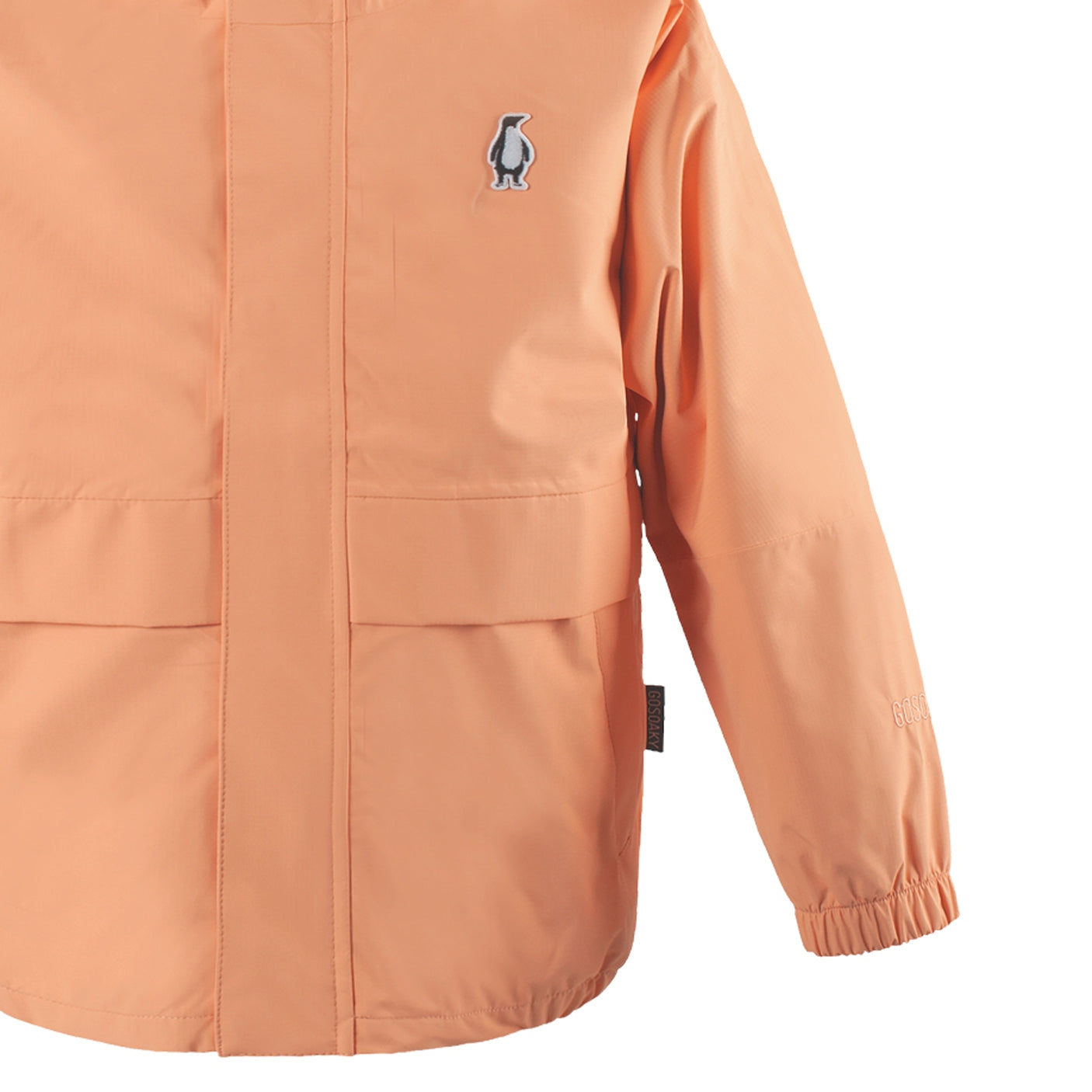 THE LION | BUFF ORANGE jacket for kids in orange, GOSOAKY 2024.